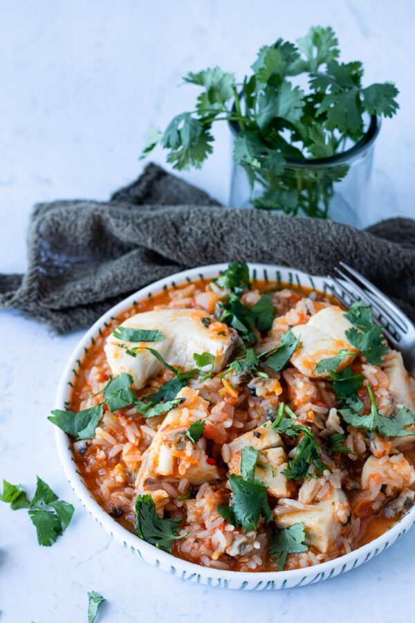 Arroz de Cherne (para 2 pessoas)