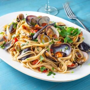 Tagliatelle com Frutos do Mar